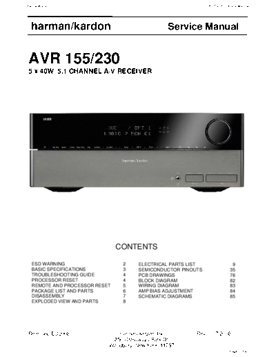 AVR-155 & 230
