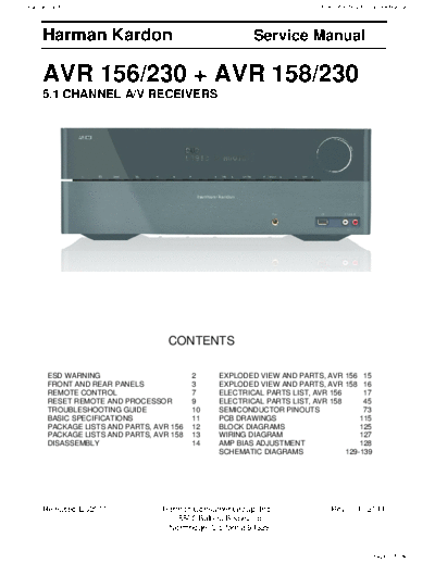 AVR-156 & 158 Rev 0