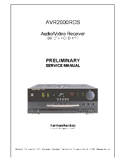 AVR-2000RDS