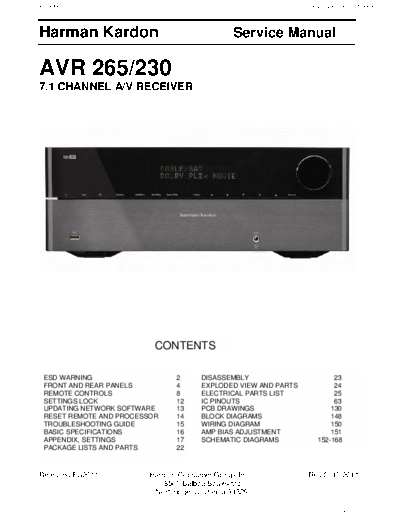 AVR-265 & 230