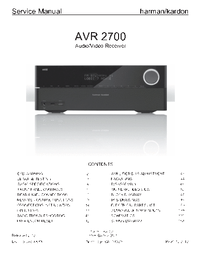 AVR-2700 Rev 0
