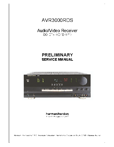 AVR-3000RDS