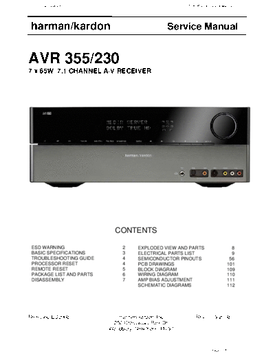 AVR-355 & 230