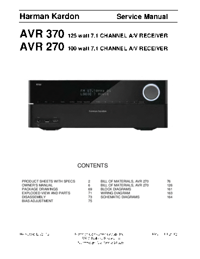 AVR-370 & 270