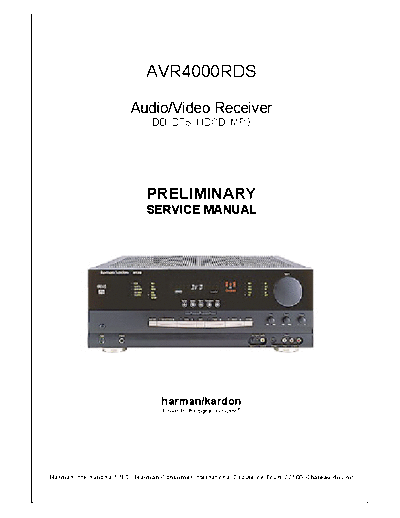 AVR-4000RDS