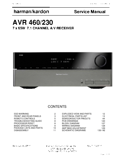 AVR-460 & 230