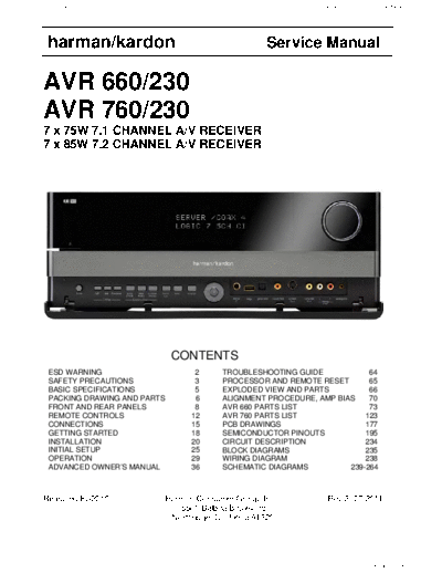 AVR-660 & 230 & 760 & 230