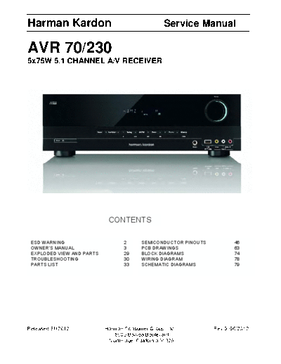 AVR-70 & 230