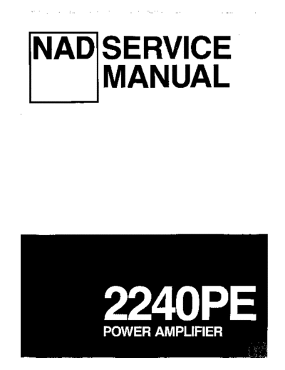 NAD 2240PE