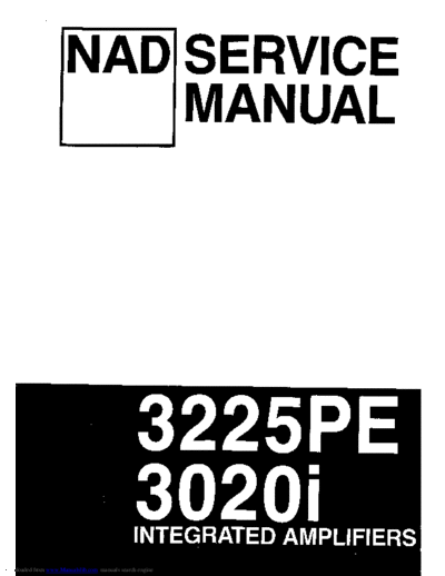 3225PE & 3020i