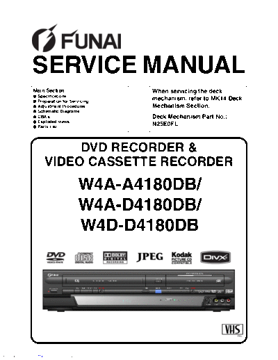 W4A-A4180DB & D4180DB & W4D-D4180DB