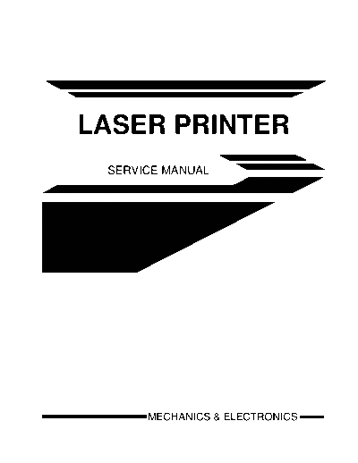 Brother hl2060 servicemanual