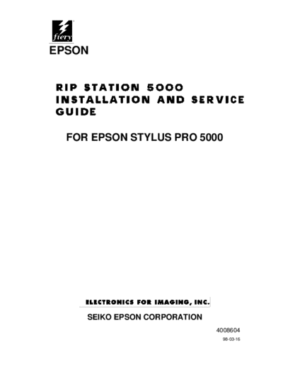 Stylus Pro 5000