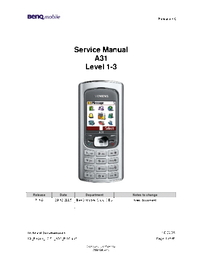 BENQ A31 1