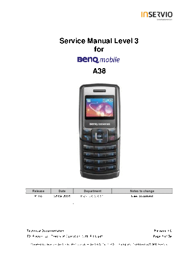 BENQ-SIEMENS A38 4