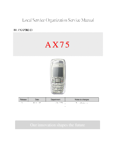 SIEMENS AX75 2