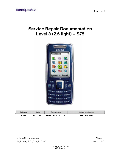 SIEMENS S75 3