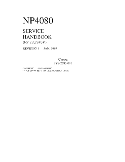 Np4080hb