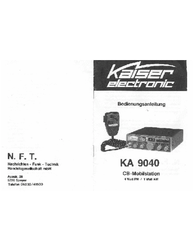 Kaiser KA 9040