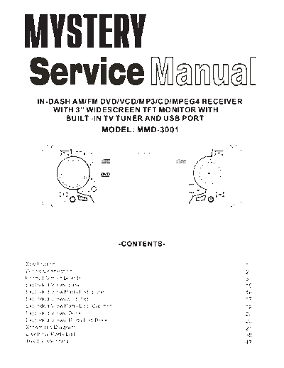 JS00429 service manual P1-18