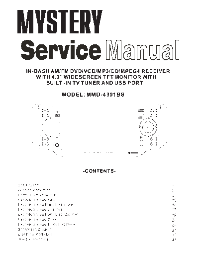 JS00433 service manual P1-16