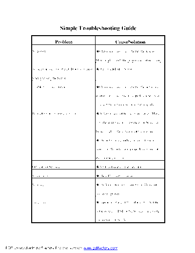 sevice manual bottom