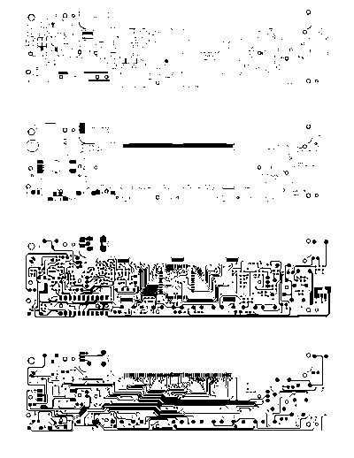 MMD 574 DVD MP3 PANEL PCB