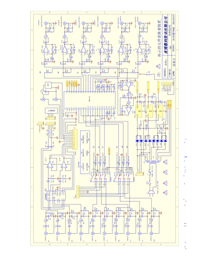 AH-500 D front  Protel Schematic