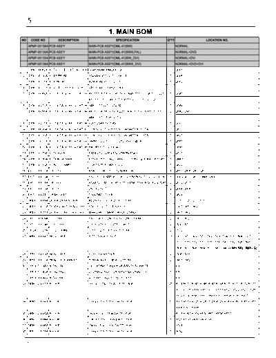Part list 2  01 RL-26X20