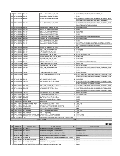 Part list 2  02 RL-26X20