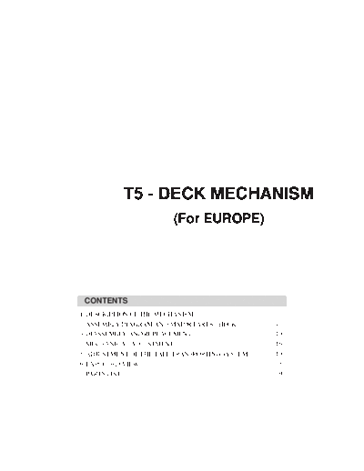 RVC401 Deck