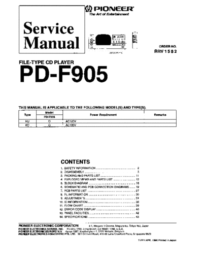 hfe_pioneer_pd-f905_service_en_rrv1582