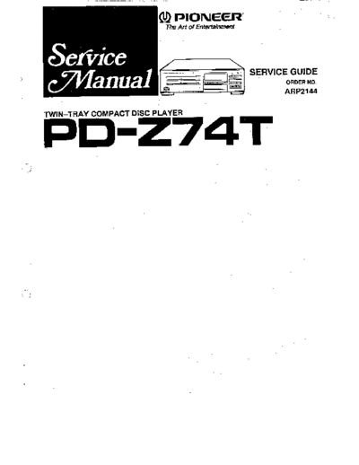 hfe_pioneer_pd-z74t_service_guide