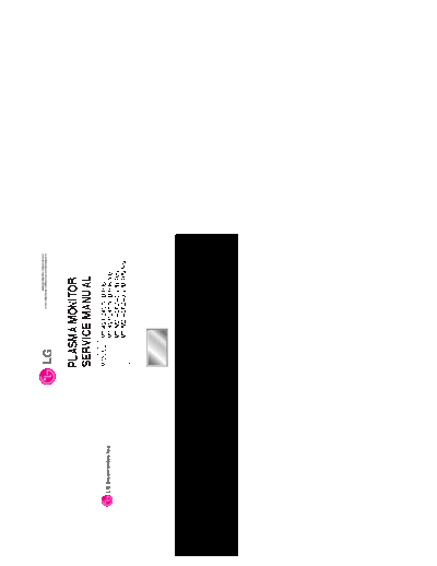 LG MZ-42PZ42S Plasma TV Service Manual