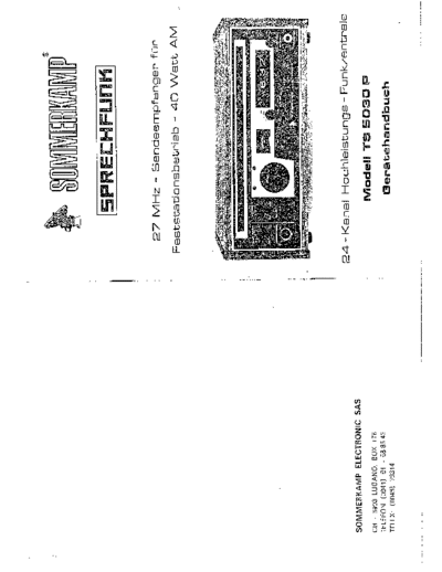 Sommerkamp TS-5030P