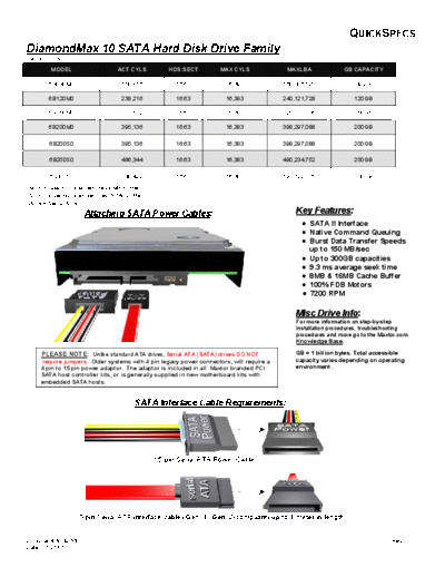 Maxtor DiamondMax 10 SATA