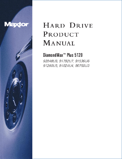 Maxtor DiamondMax 5120 ATA 33