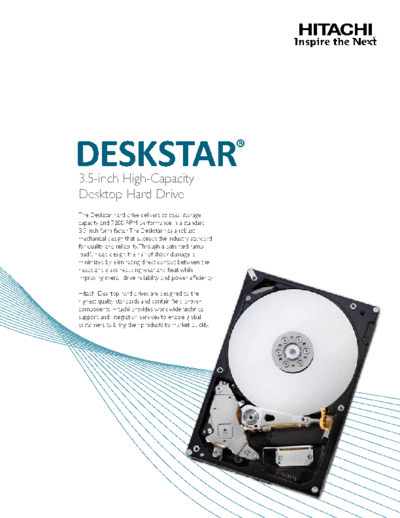 Desktop Internal Drive Retail Kit Datasheet (2TB and below)
