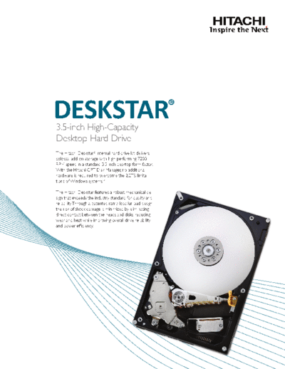 Desktop Internal Drive Retail Kit Datasheet (3TB capacity)