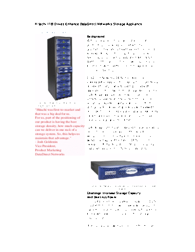 Hitachi  Ultrastar 1 TB Appliance
