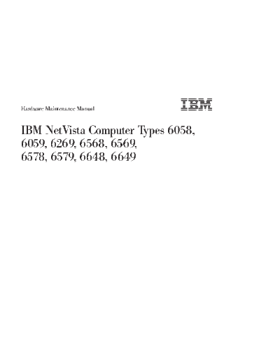 IBM NetVista 6578