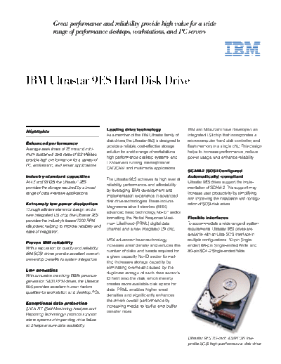 IBM Ultrastar 9ES