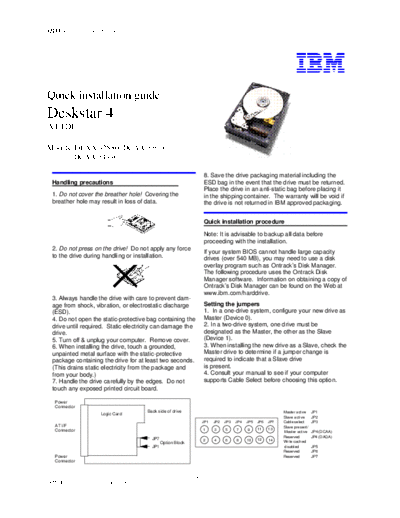 Deskstar 4 Quick Installation Guide v3.0
