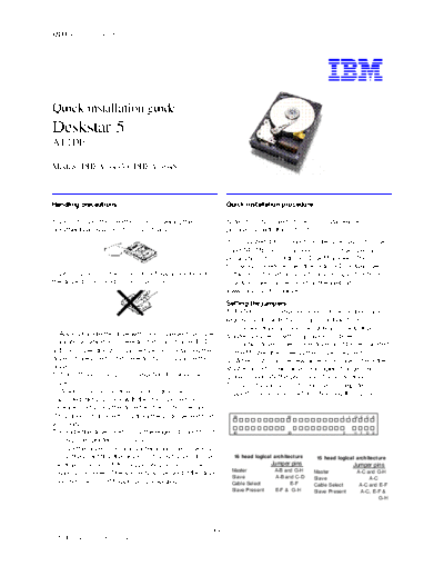 Deskstar 5 Quick Installation Guide v3.0