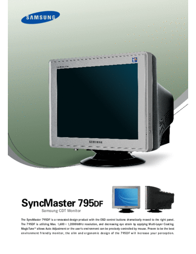 Samsung SyncMaster 795DF