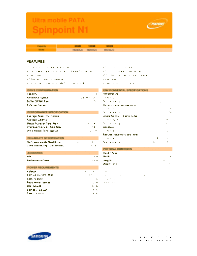 Samsung Spinpoint N1