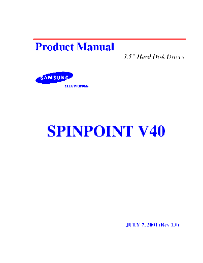 Samsung Spinpoint V40