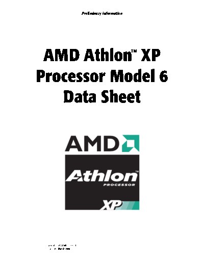 AMD Athlon XP Model 6