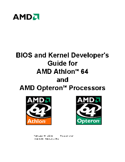 BIOS and Kernel Developer