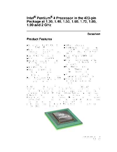 Pentium IV at s. 423